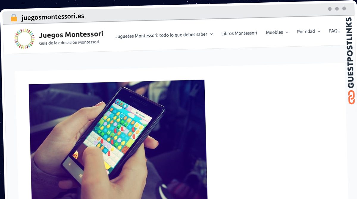 Publish Guest Post on juegosmontessori.es