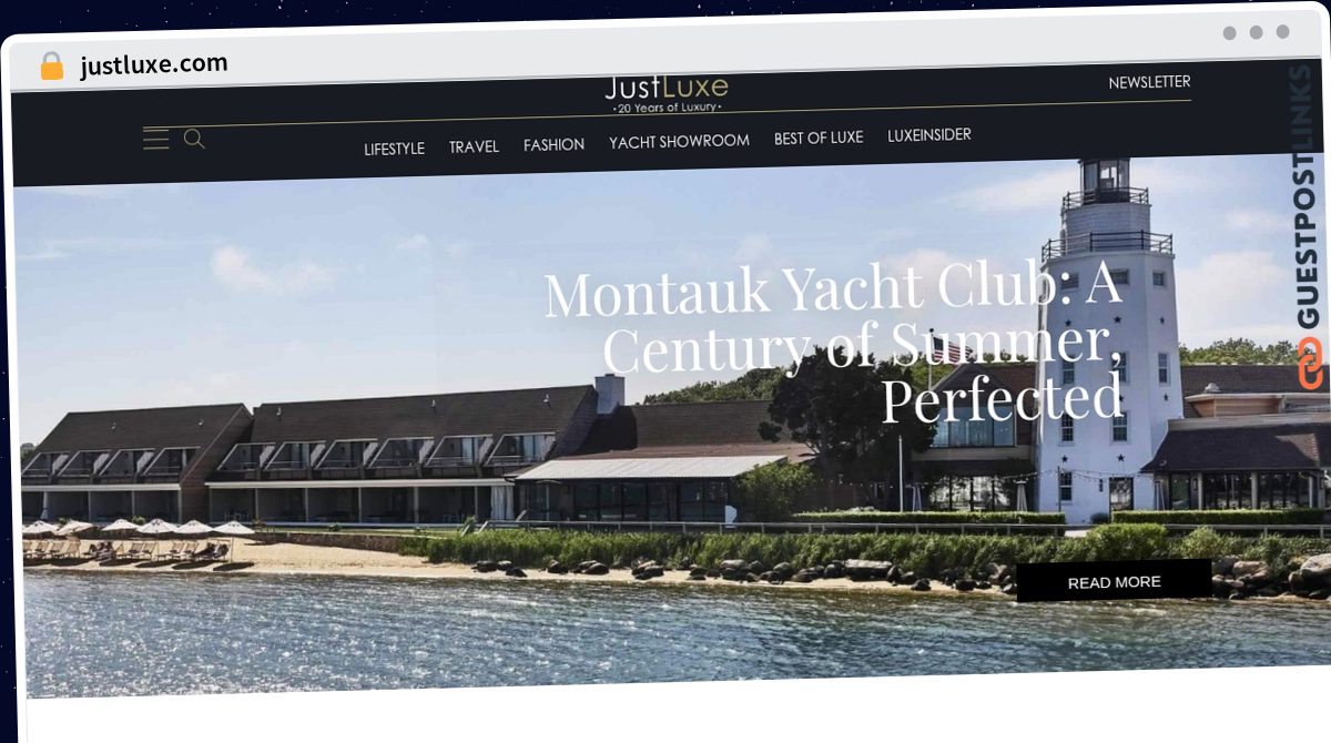 Publish Guest Post on justluxe.com