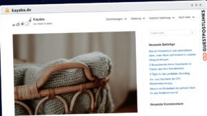 Publish Guest Post on kayaba.de