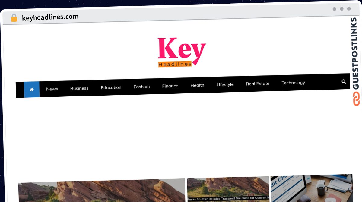 Publish Guest Post on keyheadlines.com