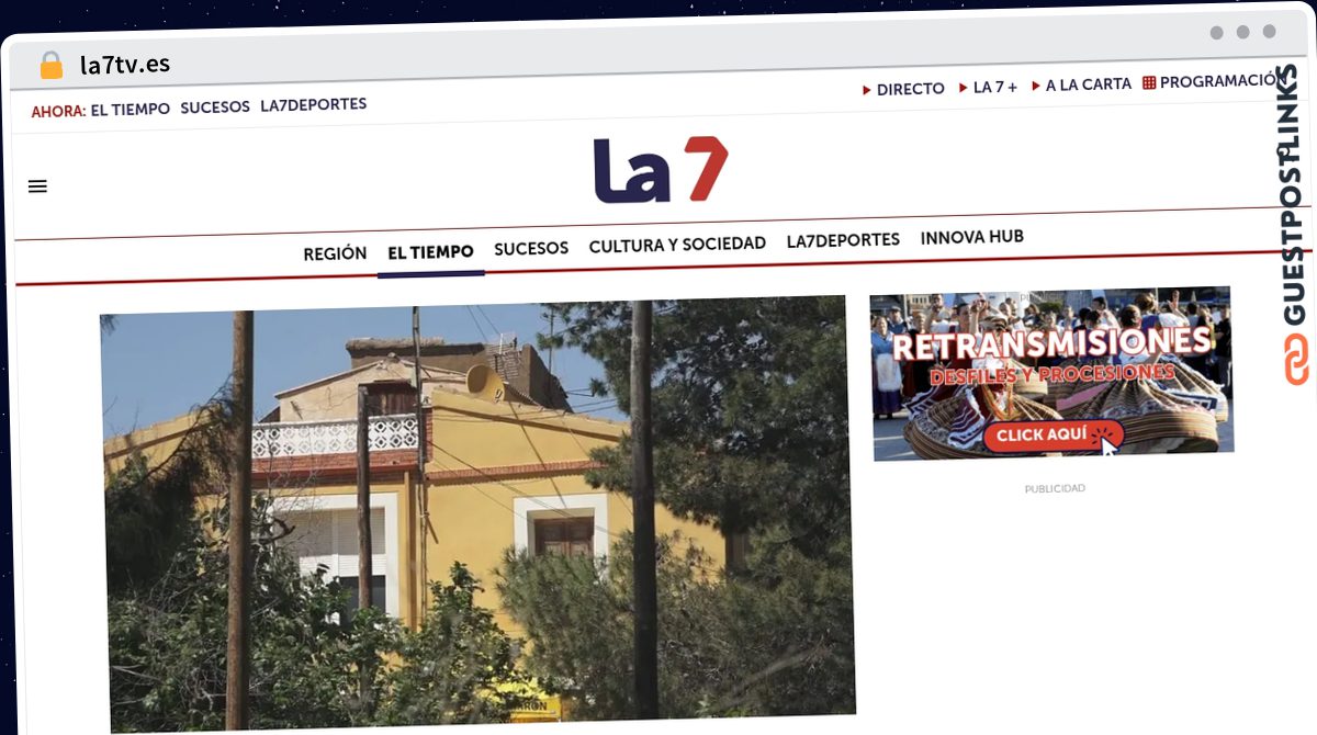 Publish Guest Post on la7tv.es
