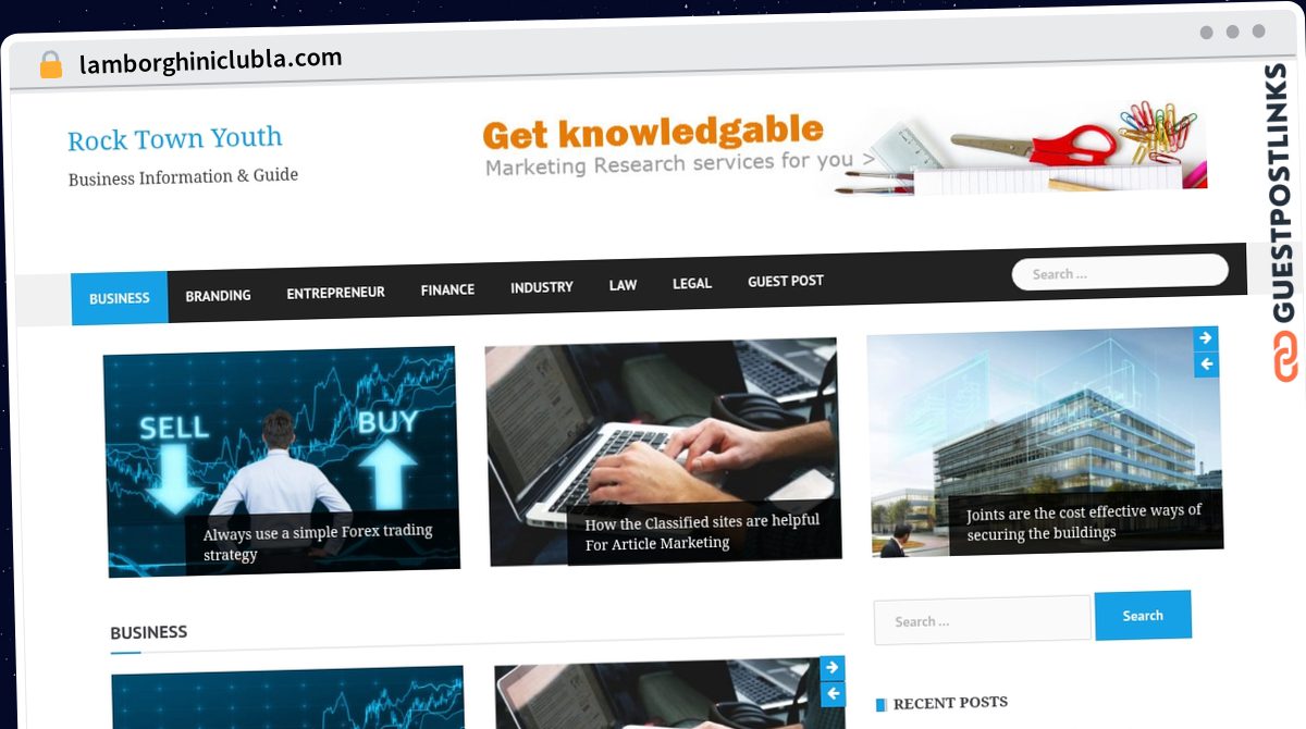 Publish Guest Post on lamborghiniclubla.com