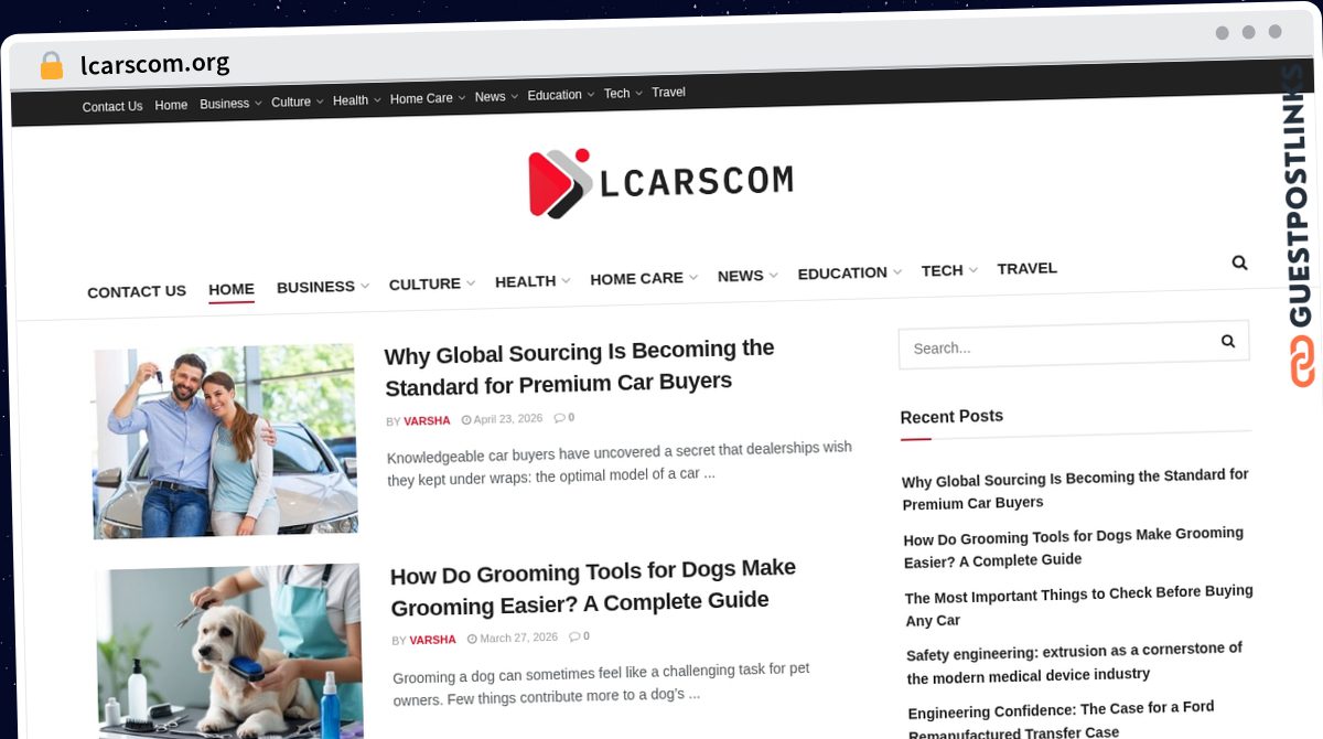 Publish Guest Post on lcarscom.org