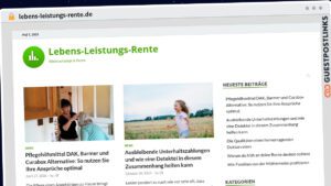 Publish Guest Post on lebens-leistungs-rente.de