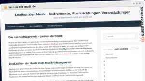 Publish Guest Post on lexikon-der-musik.de