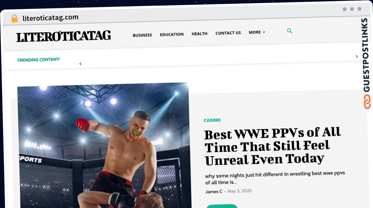 Publish Guest Post on literoticatag.com