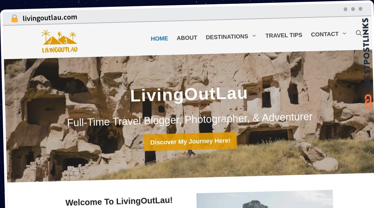 Publish Guest Post on livingoutlau.com