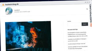 Publish Guest Post on losstech-blog.de