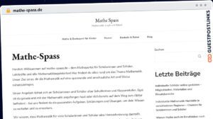 Publish Guest Post on mathe-spass.de