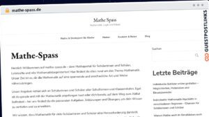 Publish Guest Post on mathe-spass.de