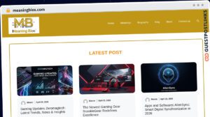 Publish Guest Post on meaningbios.com