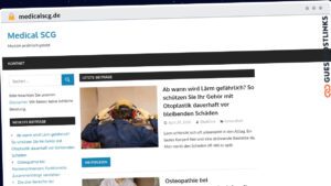 Publish Guest Post on medicalscg.de