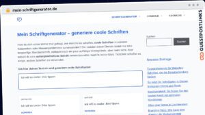 Publish Guest Post on mein-schriftgenerator.de