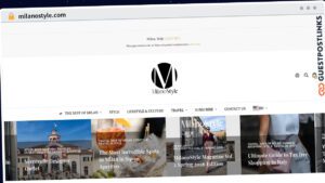 Publish Guest Post on milanostyle.com