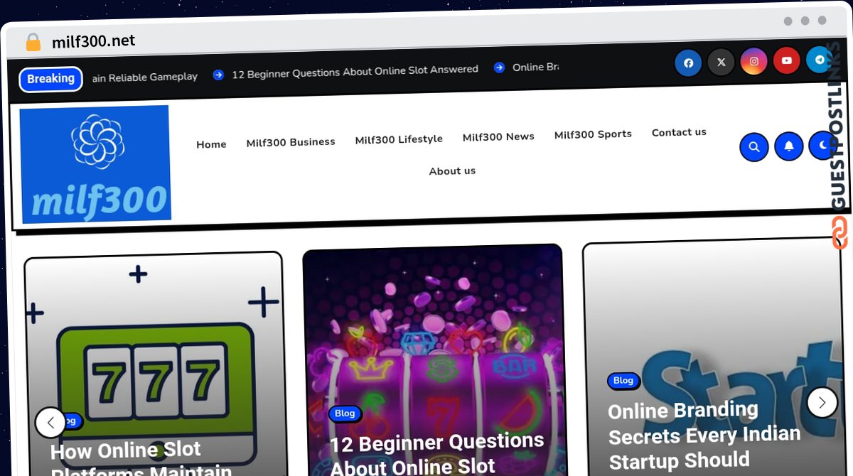 Publish Guest Post on milf300.net