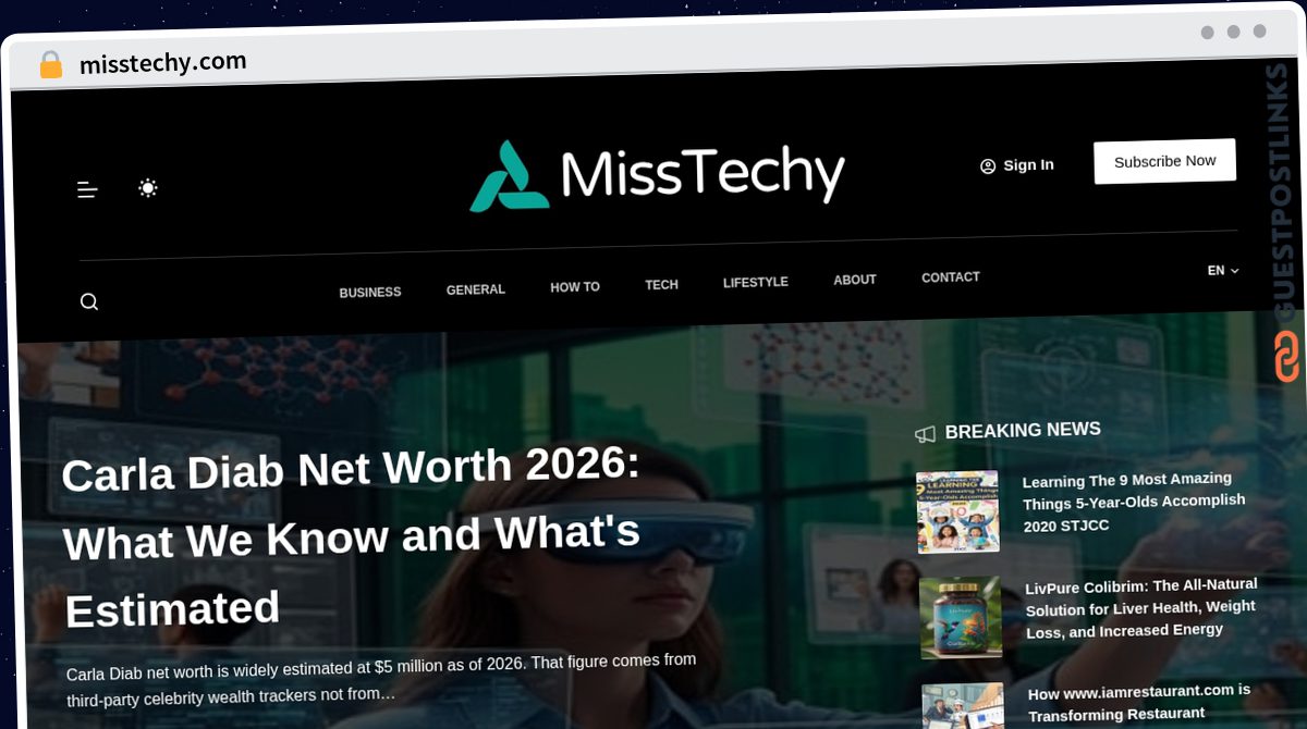 Publish Guest Post on misstechy.com