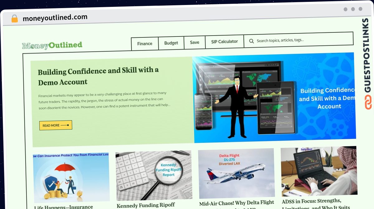 Publish Guest Post on moneyoutlined.com