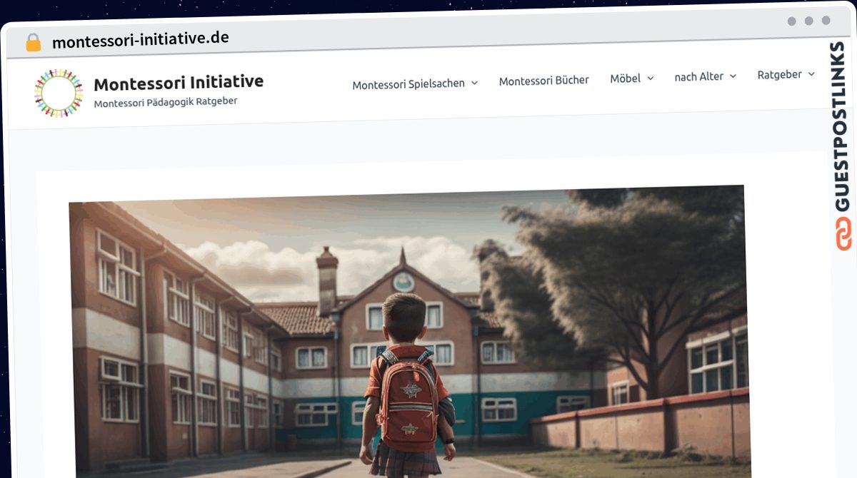Publish Guest Post on montessori-initiative.de