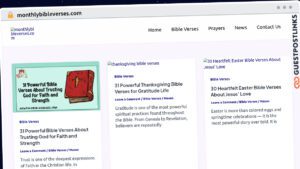Publish Guest Post on monthlybibleverses.com