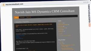 Publish Guest Post on mscrmconsultant.com