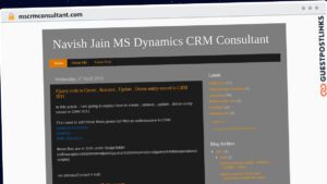 Publish Guest Post on mscrmconsultant.com