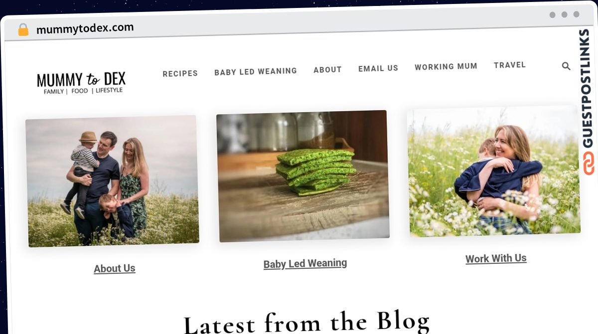 Publish Guest Post on mummytodex.com