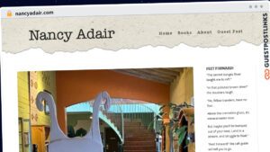 Publish Guest Post on nancyadair.com