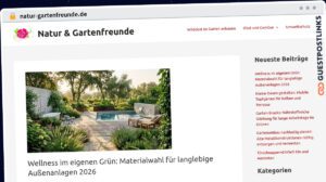 Publish Guest Post on natur-gartenfreunde.de