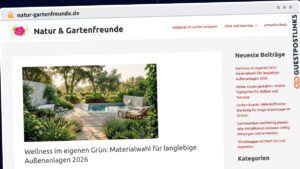 Publish Guest Post on natur-gartenfreunde.de