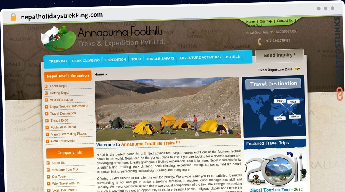 Publish Guest Post on nepalholidaystrekking.com