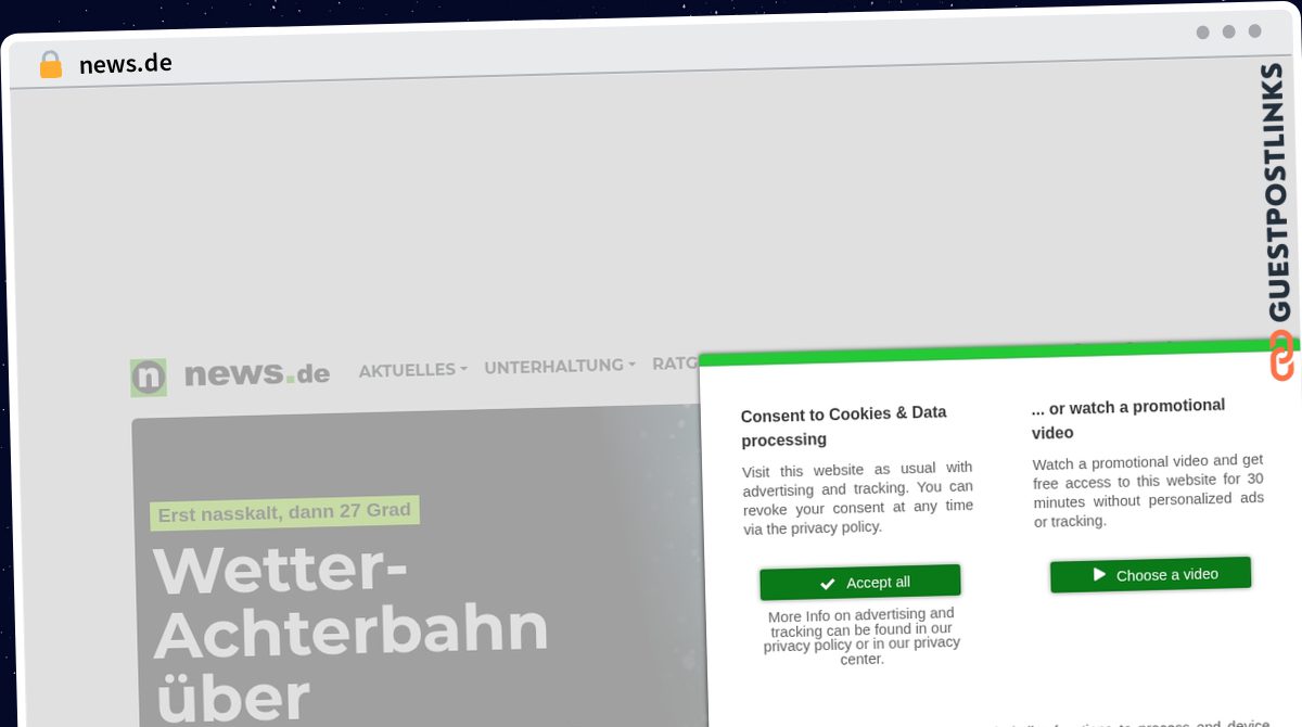 Publish Guest Post on news.de