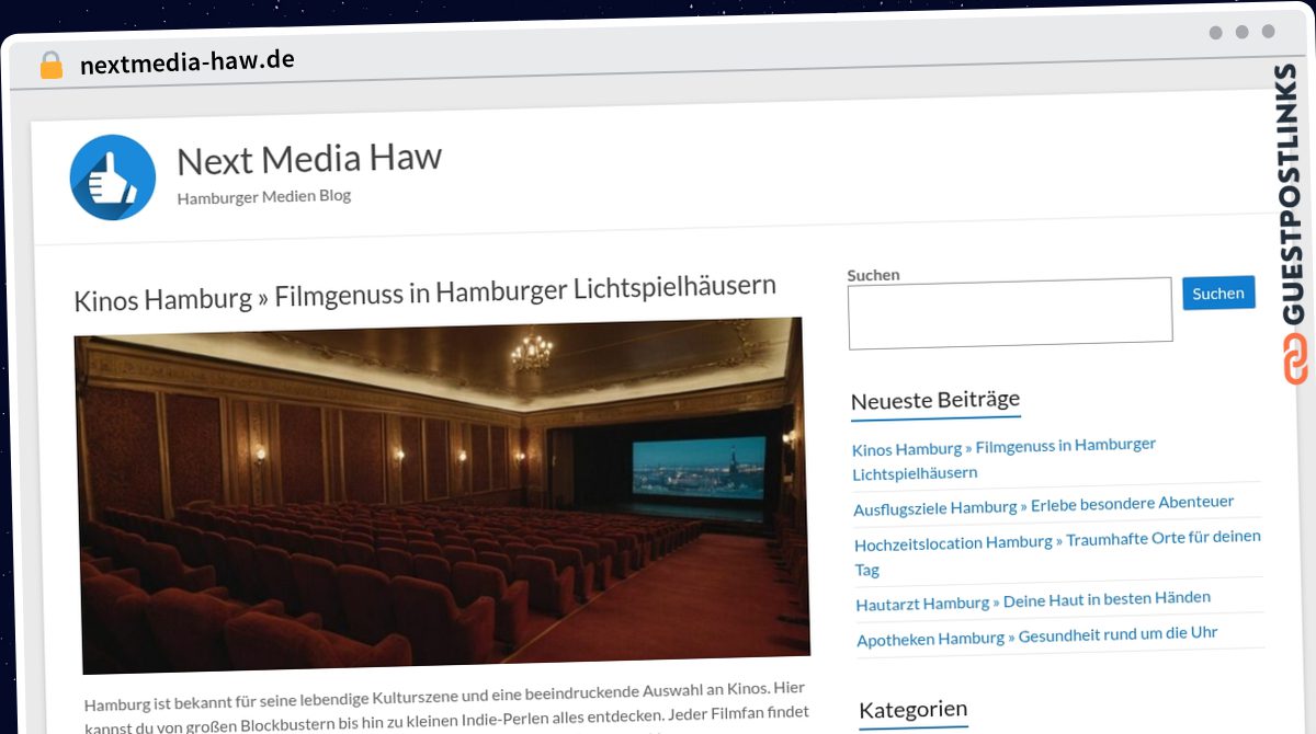 Publish Guest Post on nextmedia-haw.de