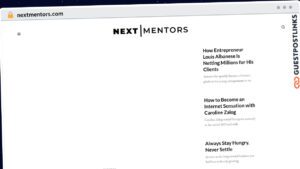 Publish Guest Post on nextmentors.com