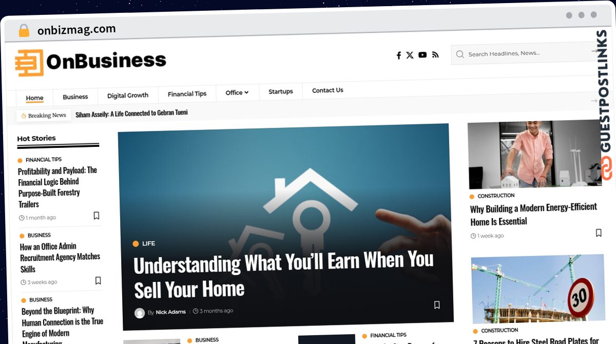 Publish Guest Post on onbizmag.com