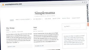 Publish Guest Post on onesimplemama.com