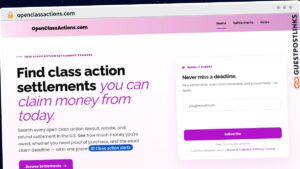 Publish Guest Post on openclassactions.com