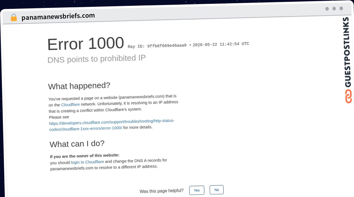 Publish Guest Post on panamanewsbriefs.com