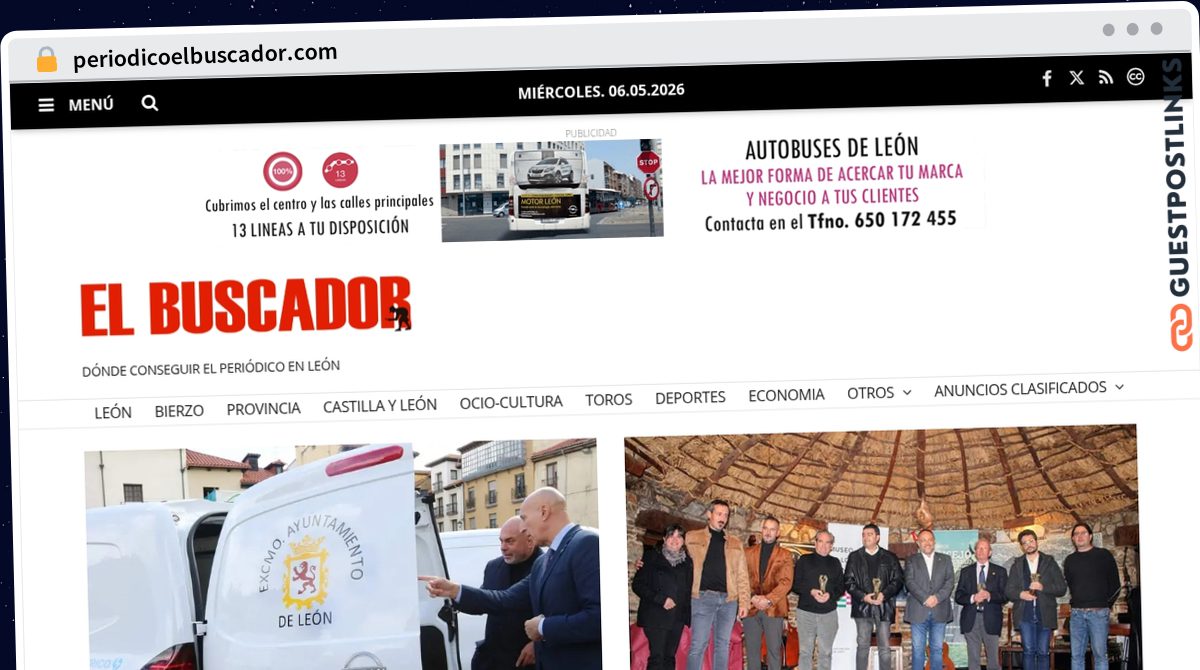 Publish Guest Post on periodicoelbuscador.com