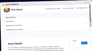 Publish Guest Post on pivot-tabelle.de