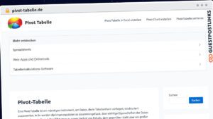 Publish Guest Post on pivot-tabelle.de