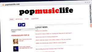 Publish Guest Post on popmusiclife.com