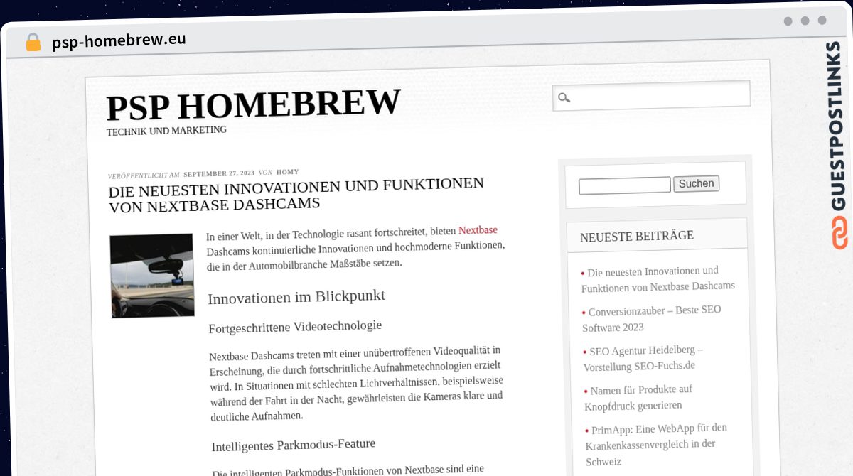 Publish Guest Post on psp-homebrew.eu
