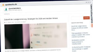 Publish Guest Post on quadworks.de