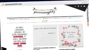 Publish Guest Post on queseasmuyfeliz.com