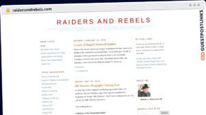 Publish Guest Post on raidersandrebels.com