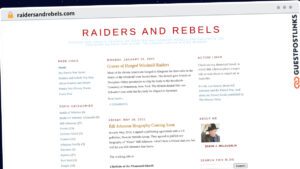Publish Guest Post on raidersandrebels.com
