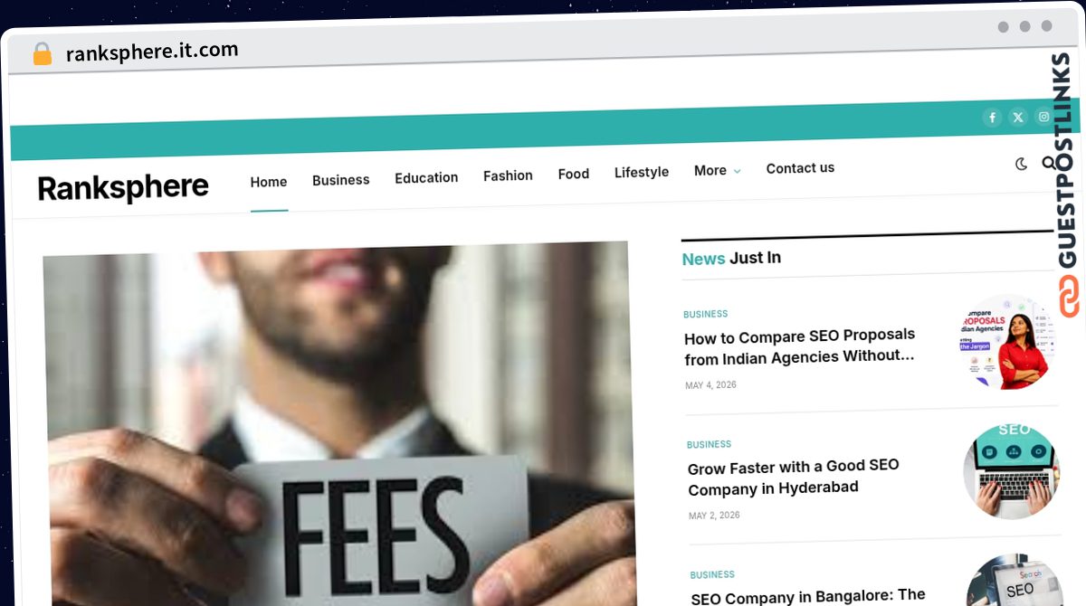 Publish Guest Post on ranksphere.it.com