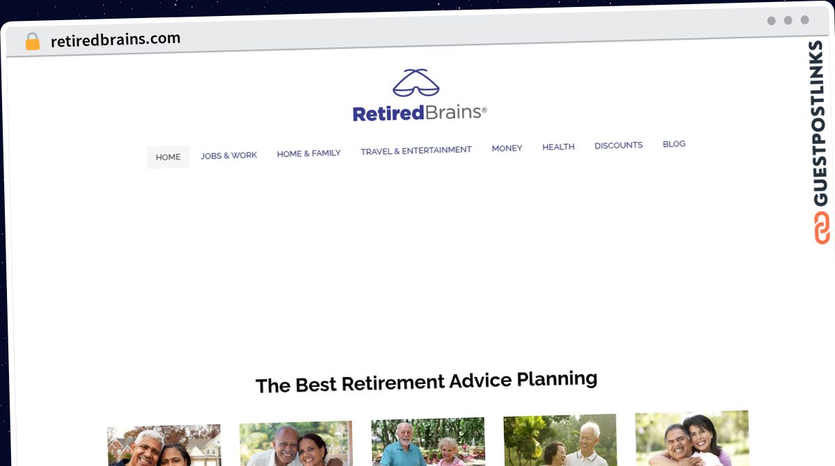 Publish Guest Post on retiredbrains.com
