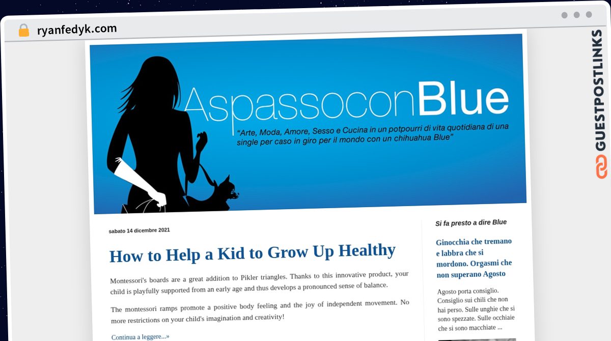 Publish Guest Post on ryanfedyk.com