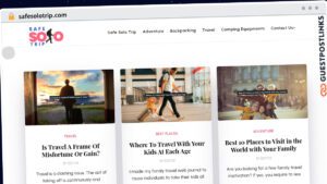 Publish Guest Post on safesolotrip.com